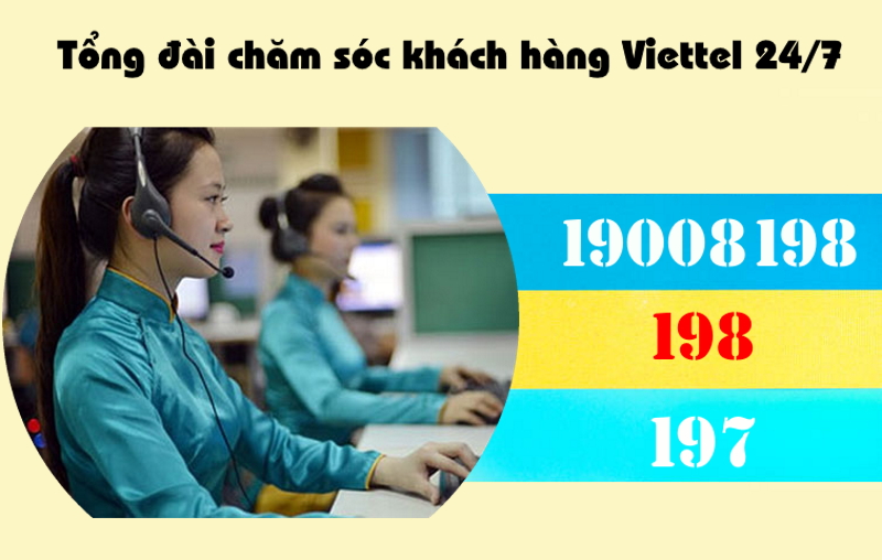tổng đài chăm sóc của viettell