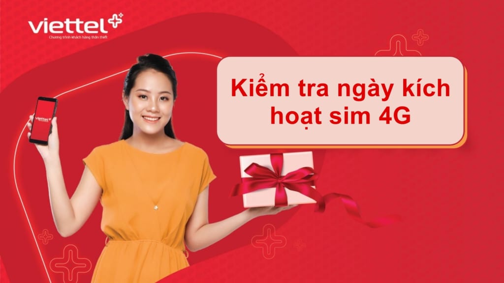 kích hoạt sim 4G Viettel